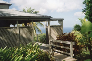 Example of an island style deck design in Other
