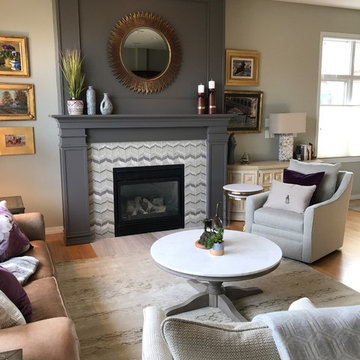 Transitional Living Room