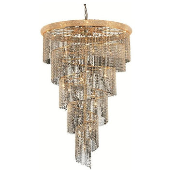 1801 Spiral Collection Hanging Fixture No Neck, Royal Cut