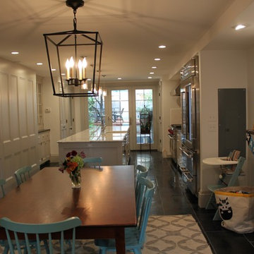 Brownstone Kitchen Renovation - Dining and Kitchen