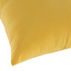 Rectangle Outdoor Accent Pillows, Set of 2, Sunbeam Yellow