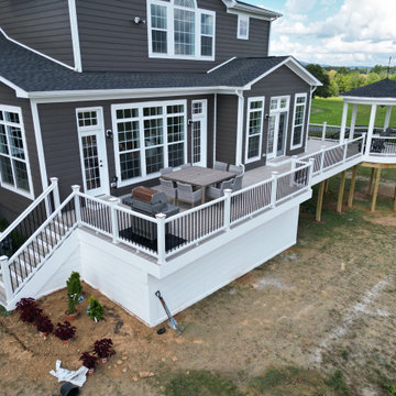 Moisture Shield Catalina Deck with Open Round Gazebo