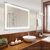 Dyconn Edison Bathroom LED Mirror, Touch  Dimmer and Anti-Fog Function, 48"x36"