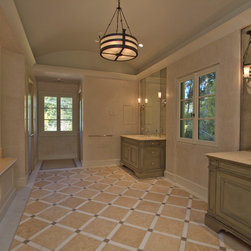 French Style Home - Windows