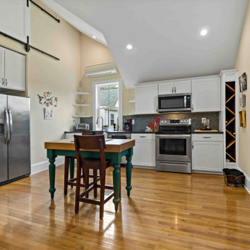 Historic Fairfax Farmhouse Receives Hearth Room and Garage/In-Law Addition