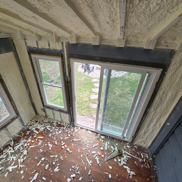 Spray Foam Insulation Installation