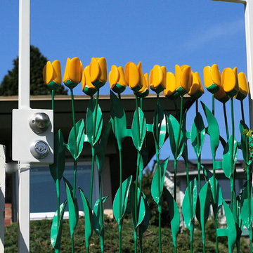 Tulip Garden Gate
