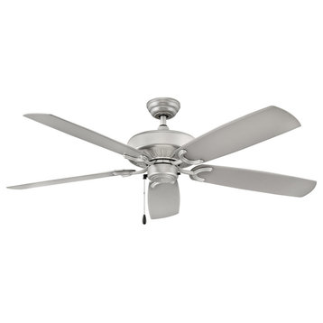 Hinkley Oasis 60" Indoor/Outdoor Ceiling Fan, Brushed Nickel
