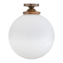 YEREVAN GLOBE CEILING LIGHT 30CM - Flush Ceiling Lights