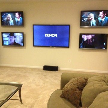 Wall Mounted TV Installation