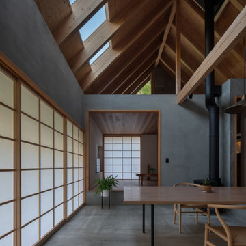 三角屋根の棲家