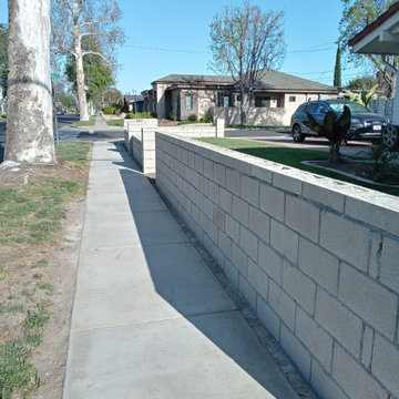 Rossmore - Block wall