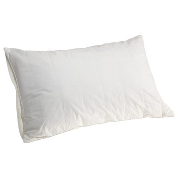 Pillow Protector, Set Of 2, White, Queen