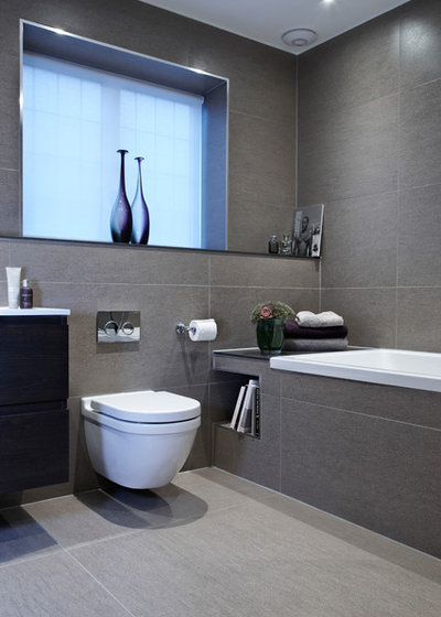 Современный Ванная комната by Bailey London Interior Design & Build