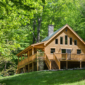 Log Homes & Cabins - Coventry Log Homes - The Ascutney