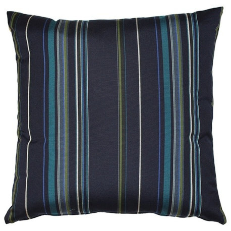 Pillow Decor - Sunbrella Stanton Lagoon 20 x 20 Outdoor Pillow