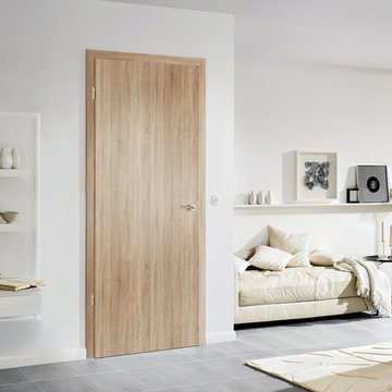 NEW FINISH Swing Doors!