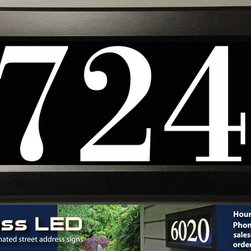 Address LED - illuminated house numbers - Outdoor Lighting