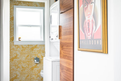 Inspiration for a 1950s laundry room remodel in Sacramento