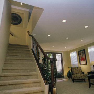 AFTER - New ceiling at stairwell
