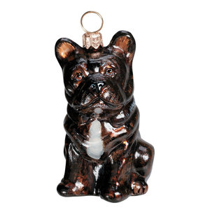 bulldog christmas decorations