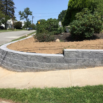 New Retaining Wall