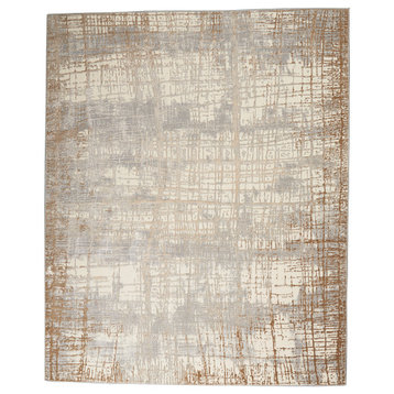 Calvin Klein Rush Ivory/Taupe 7' x 10' Area Rug