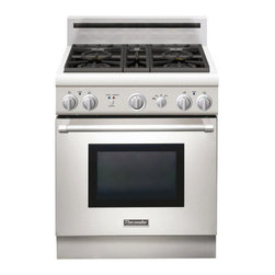 Thermador 30" Pro Harmony Gas Range, Stainless Steel Natural Gas | PRG304GH - Gas Ranges And Electric Ranges
