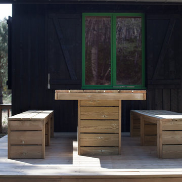 aménagement terrasse, mobilier extérieur
