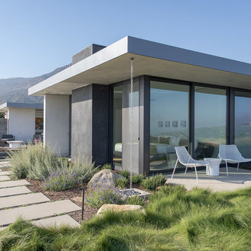 Mission Canyon Hilltop Landscape and Pool