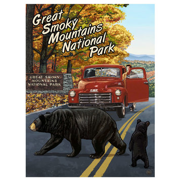 Paul A. Lanquist Great Smoky Mountains National Park Art Print, 9"x12"