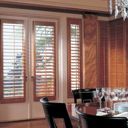 Hunter Douglas Heritance&reg; Hardwood Shutters - Window Blinds