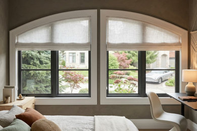 Inspiration for a modern bedroom remodel in Toronto