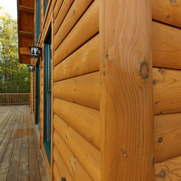 Engineered Log Home - Custom Design