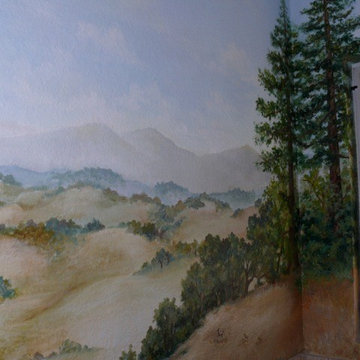 Martinson's Bathroom & Water Closet Panoramic Mural