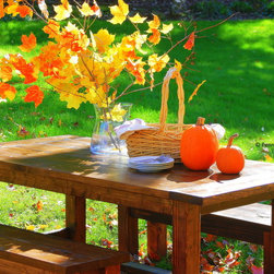 Rustic Farmhouse Dining Room Set - Dining Sets