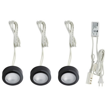 Elk Zee-Puk 3-LT Kit/Xenon Lamps, Transf/Cord/Plug, Frosted/BK