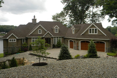 Inspiration for an exterior home remodel in New York