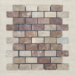 SUTRA - Canyon | 12" x 12" | Marble Mosaic - Mosaic Tile