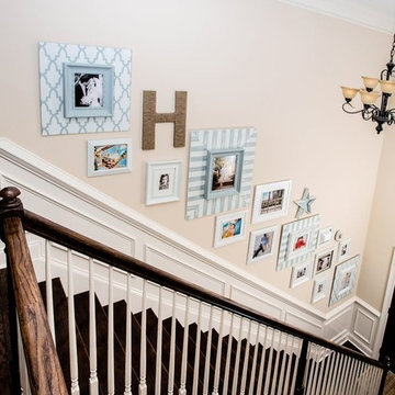staircase wall decorating ideas