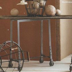 Roost Factory Table Bases - Set/2 - SKU: F114 - Console Tables