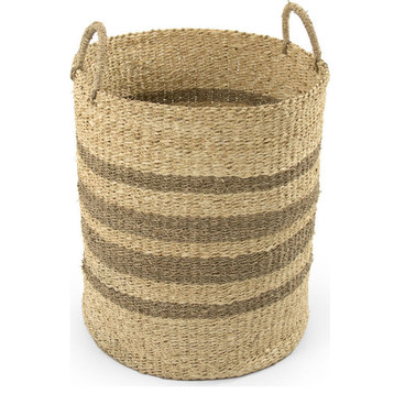 Woven Wire Basket - Brown, Small