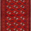 Persian Rug Hamadan 4'0"x2'9" Hand Knotted