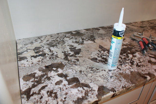 Is This An Acceptable Granite Install, Filling Holes In Granite Countertops