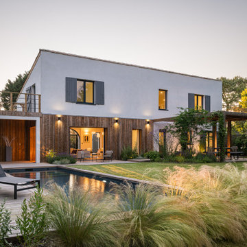 Rénovation et extension d'une maison à Latresne