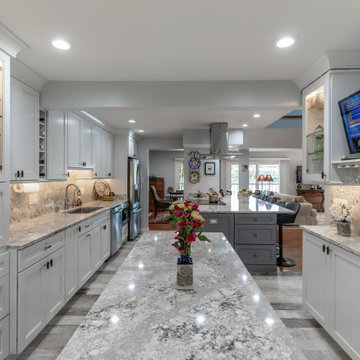 Galley Kitchen Transformed into Gem of the House in Reston VA