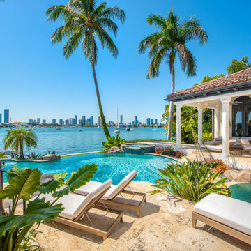 Beach House With Swimming Pool, Modern House, Remodeling Ideas