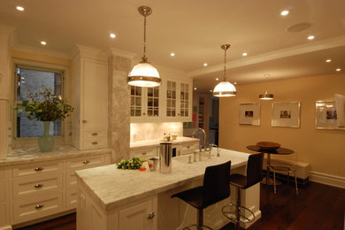 Inspiration for a timeless kitchen remodel in New York