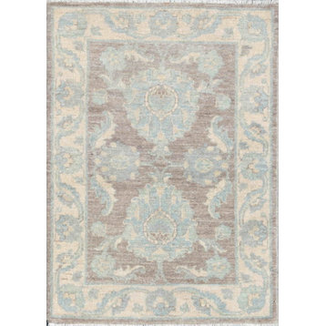 Pasargad's Ferehan Collection Hand-Knotted Wool Area Rug, 2'3"x3'