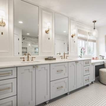 Primary Suite and Attic Space Glam